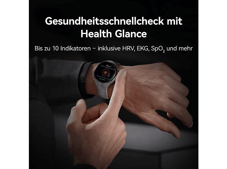 HUAWEI WATCH 5 42MM WHITE — Smartwatch, Blanco, Acero inoxidable - Imagen 8