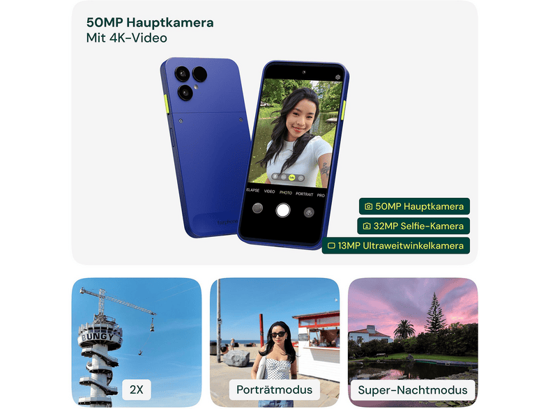FAIRPHONE (Gen 6+) — Smartphone, Negro, 256 GB, 12 GB RAM, 4315 mAh - Imagen 8