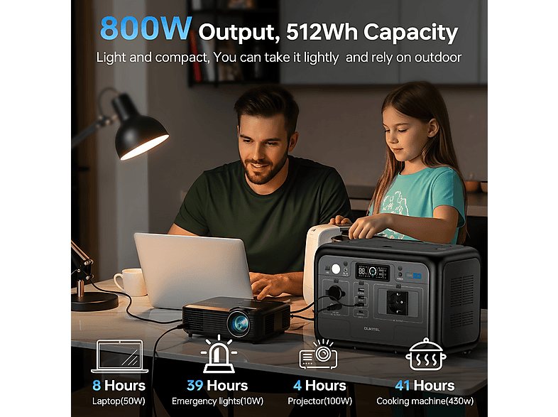 OUKITEL P800E — Estación de energía portátil - Imagen 8