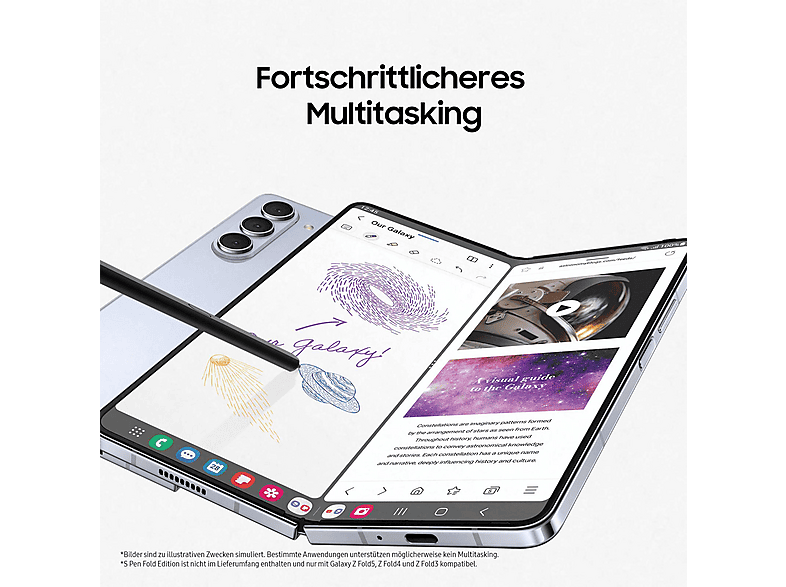 SAMSUNG Z FOLD5 7.6P/5G/8N/12+256GB/W — Smartphone, 12 GB RAM, 120 Hz, Snapdragon, 4,400 mAh - Imagen 9