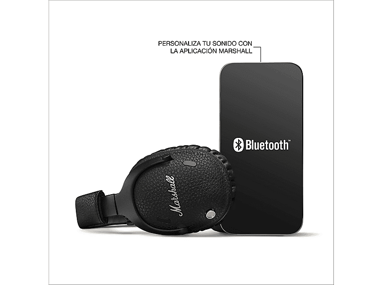 MARSHALL Monitor III A.N.C. — Auriculares inalámbricos, Circumaurales, Plegables, Negro, Bluetooth 5.3 - Imagen 9