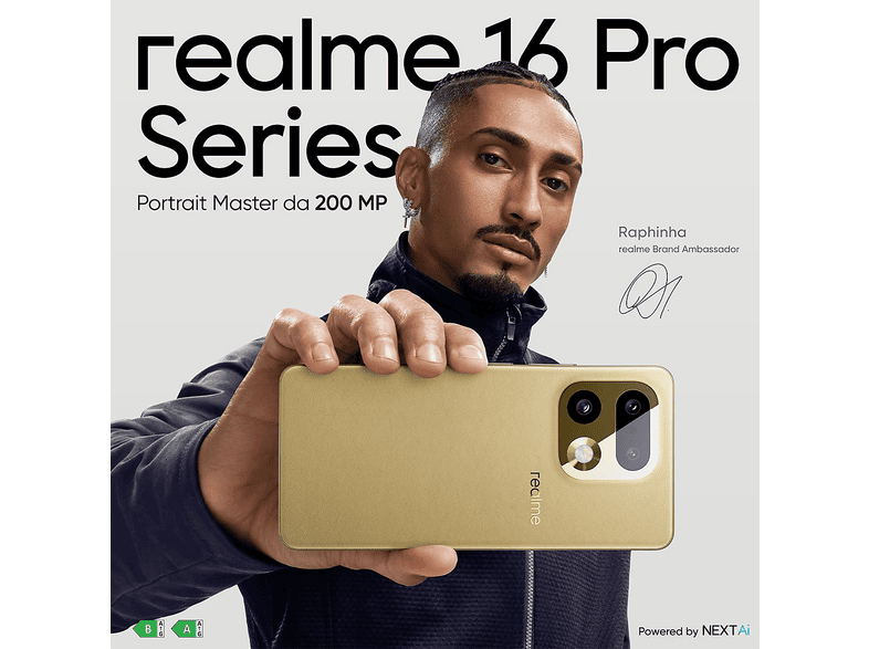 REALME 16 Pro+ 5G — Smartphone, Gris, 512 GB, 12 GB RAM, 7000 mAh - Imagen 9
