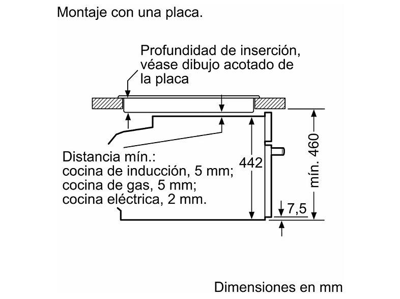 BALAY 3CB5159N3 — Horno compacto, Integrable, 59,4 cm, 47 l, Cristal Negro - Imagen 9