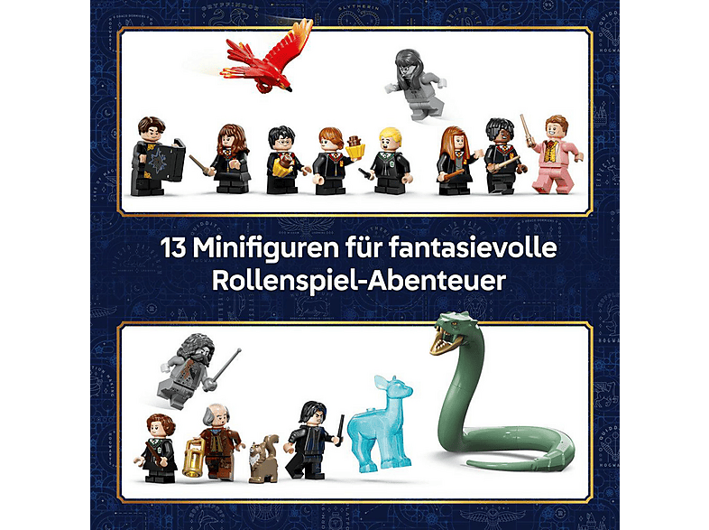 LEGO LEGO® Harry Potter Castillo de Hogwarts: Ala Este de Juguete - 13 Minifiguras — Juego de construcción, edad recomendada: 10 año(s), 2164 piezas - Imagen 9