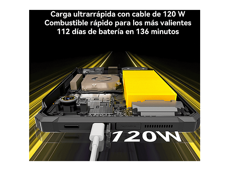 BLACKVIEW Active 12 PRO 5G — Tablet, 256 GB, Negro, 12 GB RAM, 11" Full-HD+ - Imagen 11