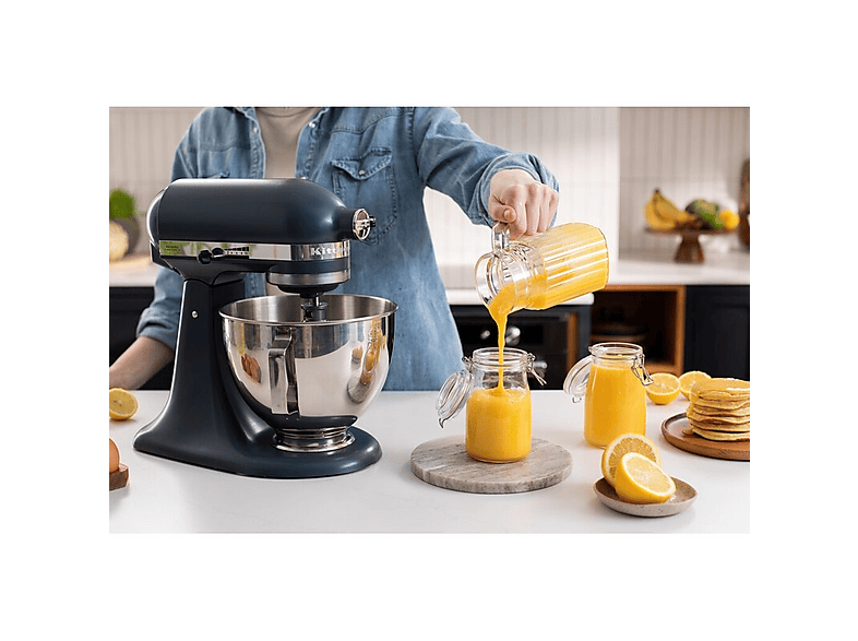 KITCHENAID 5KSM95PSEBM — Robot amasador, 250 W, 4.3 l, 58-220 RPM, Cabezal Inclinable - Imagen 12