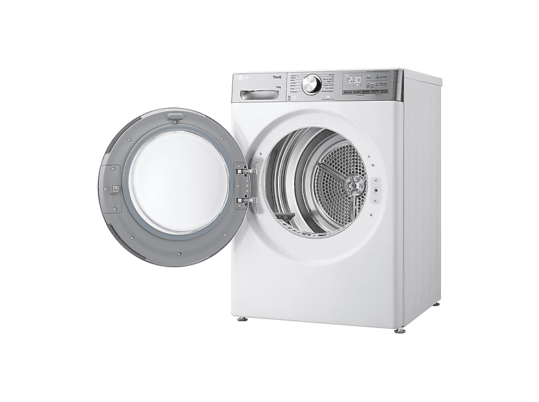 LG RH10V9AV2WR — Secadora bomba de calor, 10 kg, 14 programas, Blanco, Display LED - Imagen 13