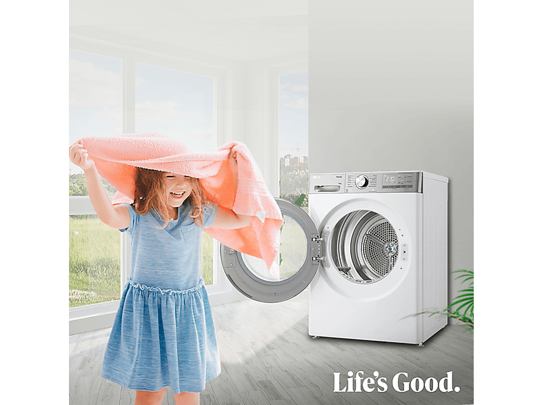 LG RH10V9AV2WR — Secadora bomba de calor, 10 kg, 14 programas, Blanco, Display LED - Imagen 15