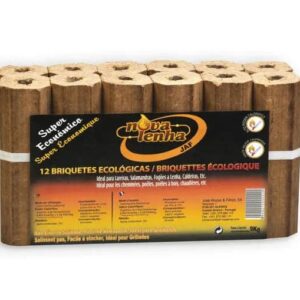 NovaLenha Briquetas de Madera Premium - Palet 96 Packs x 9 kg Alto Poder Calorífico