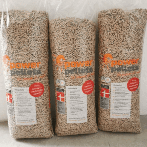 PowerPellets Pellets de Madera ENplus A1 - Palet 65 Sacos x 15 kg Calidad Premium Alemana