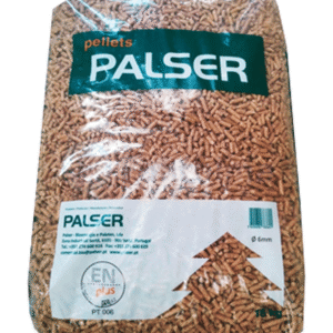 Palser Pellets de Madera de Pino ENplus A1 - Palet 60 Sacos x 15 kg Alto Poder Calorífico
